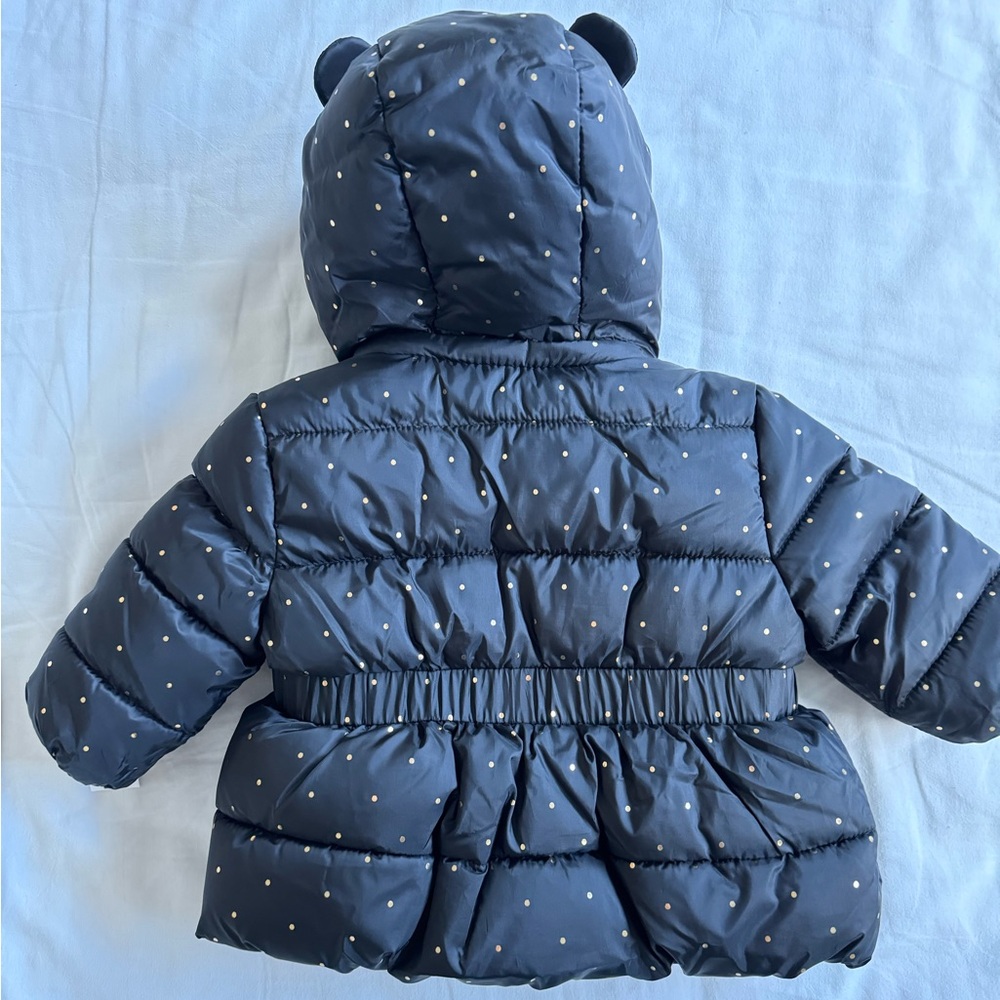 Baby GAP puffer jacket 0-6 months NEW - Picture 4 of 5